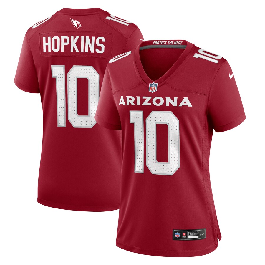 Women's - Arizona Cardinals Nike Home Game Team Colour Cardinal - Deandre Hopkins Jersey