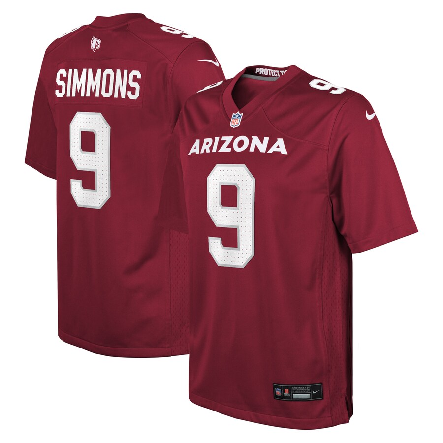 Youth - Arizona Cardinals Nike Home Game Team Colour Cardinal - Isaiah Simmons Jersey