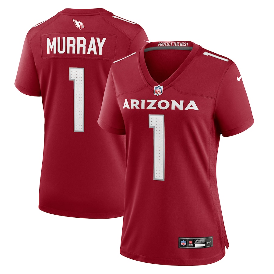 Women's - Arizona Cardinals Nike Home Game Team Colour Cardinal - Kyler Murray Jersey