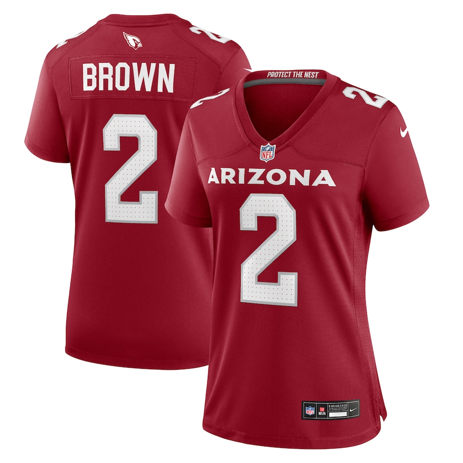 Women's - Arizona Cardinals Nike Home Game Team Colour Cardinal - Marquise Brown Jersey Women's - Arizona Cardinals Nike Home Game Team Colour Cardinal - Marquise Brown Jersey