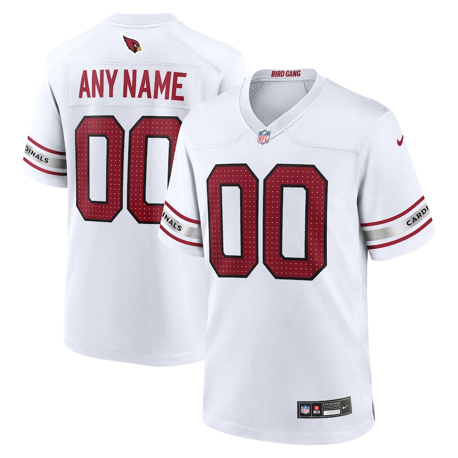 Youth - Arizona Cardinals Nike Road Game Custom Jersey Youth - Arizona Cardinals Nike Road Game Custom Jersey