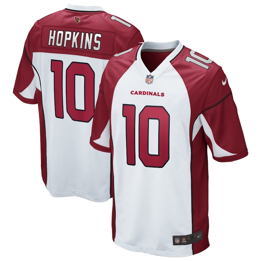 Youth - Arizona Cardinals Nike Road Game White - DeAndre Hopkins Jersey