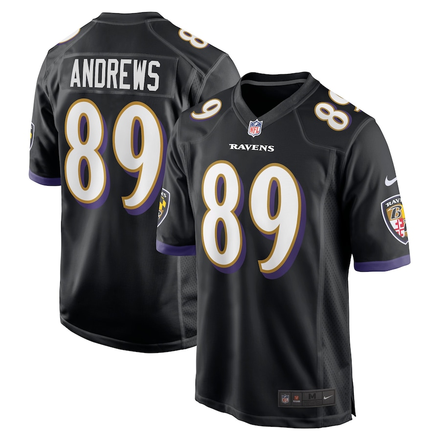 Youth - Baltimore Ravens Nike Game Alternate Black - Mark Andrews Jersey Youth - Baltimore Ravens Nike Game Alternate Black - Mark Andrews Jersey