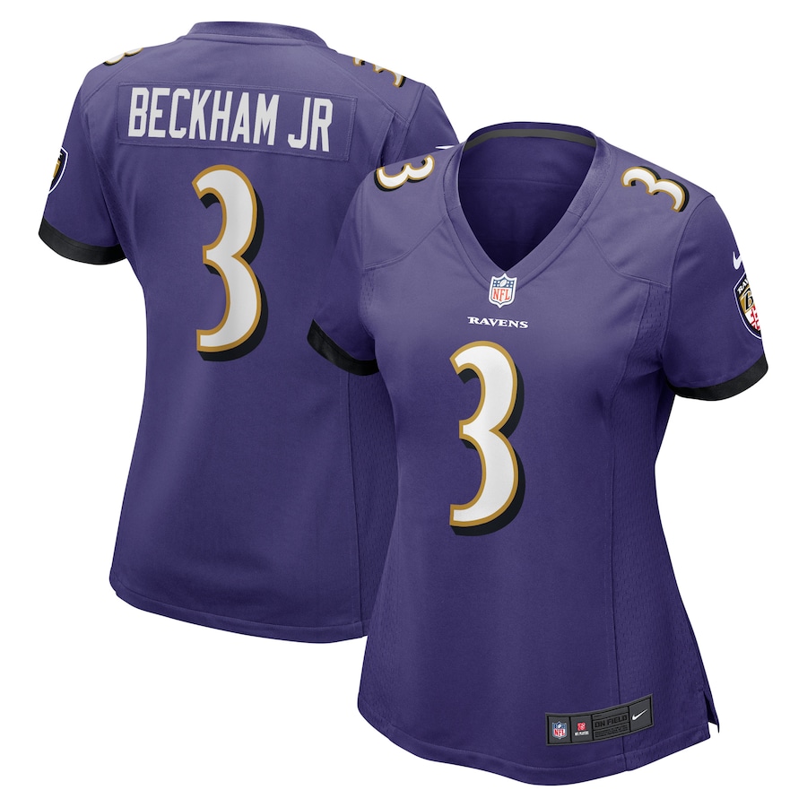 Women's - Baltimore Ravens Nike Game Purple - Odell Beckham Jr Jersey Women's - Baltimore Ravens Nike Game Purple - Odell Beckham Jr Jersey