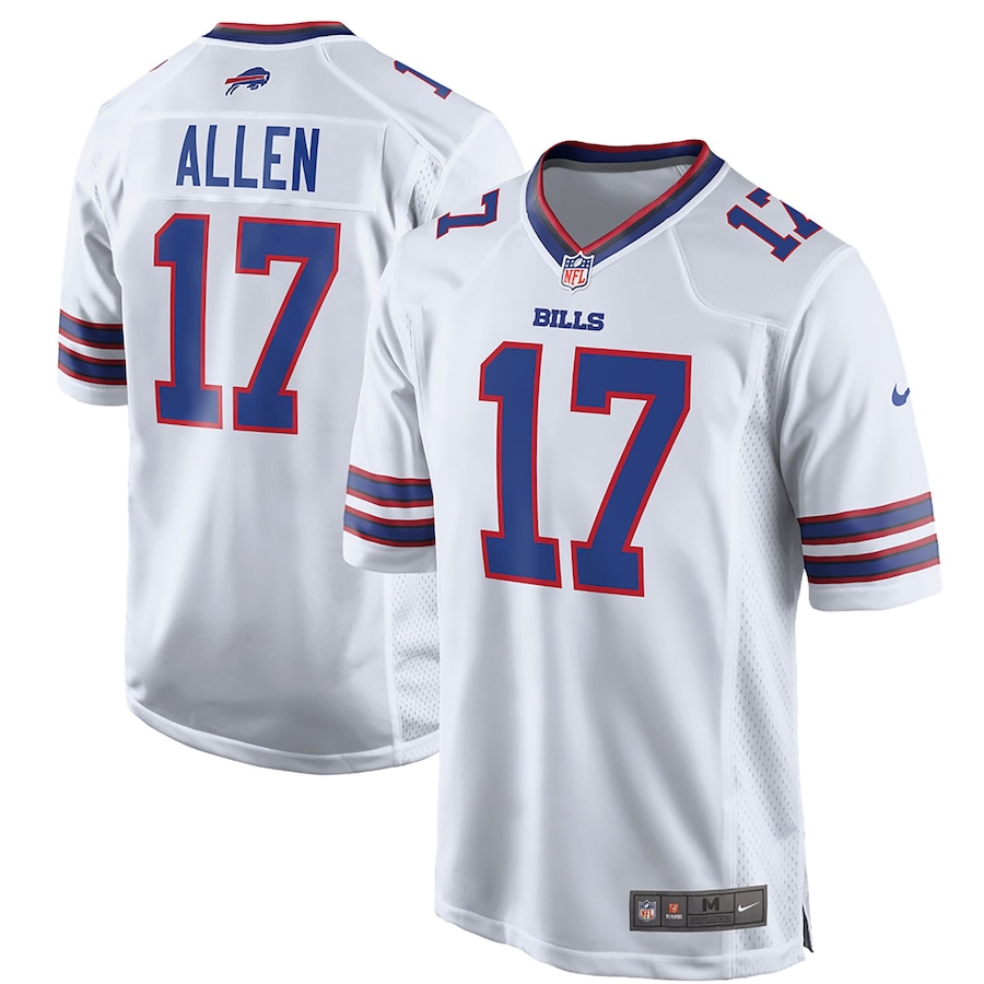 Youth - Buffalo Bills Road Game Josh Allen Jersey