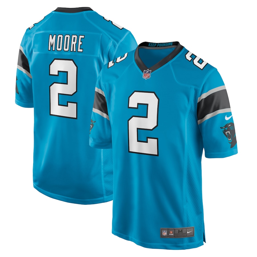 Youth - Carolina Panthers Nike Game Alternate Blue - Robbie Anderson- Jersey