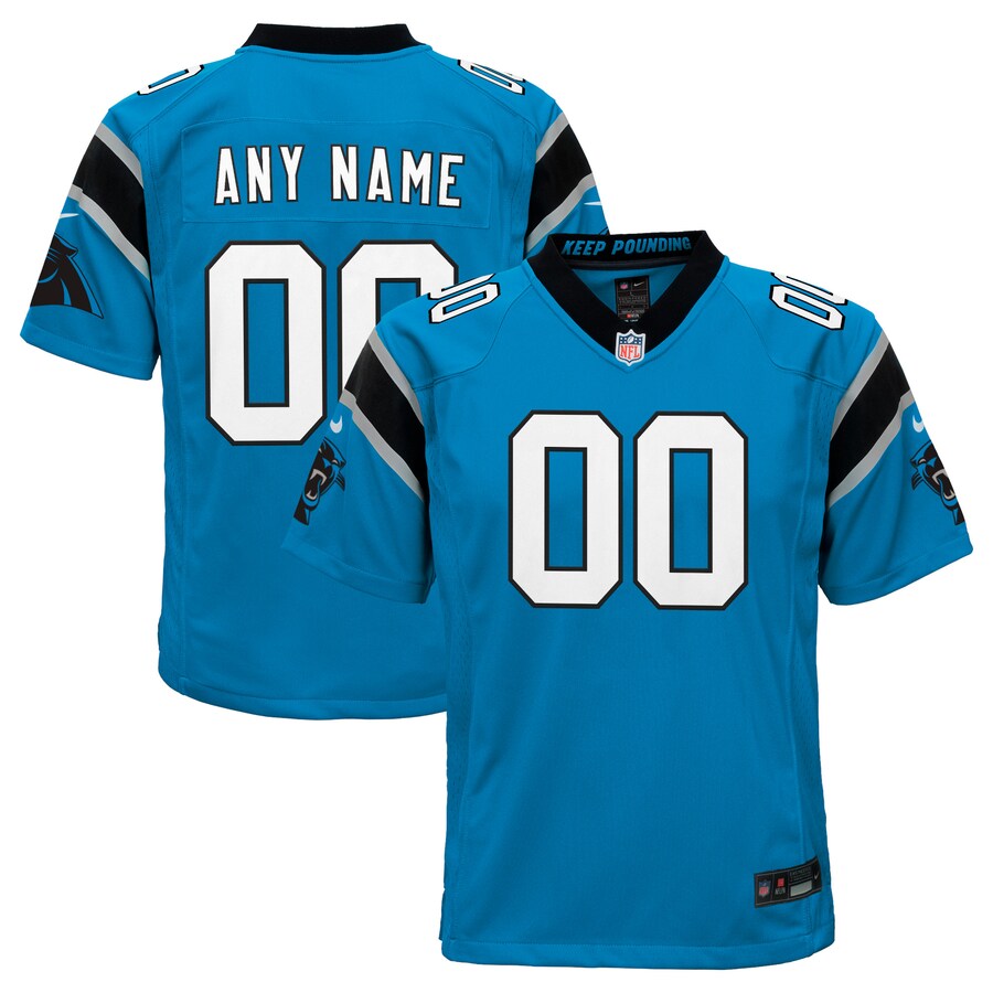 Youth - Carolina Panthers Nike Game Alternate Custom Jersey