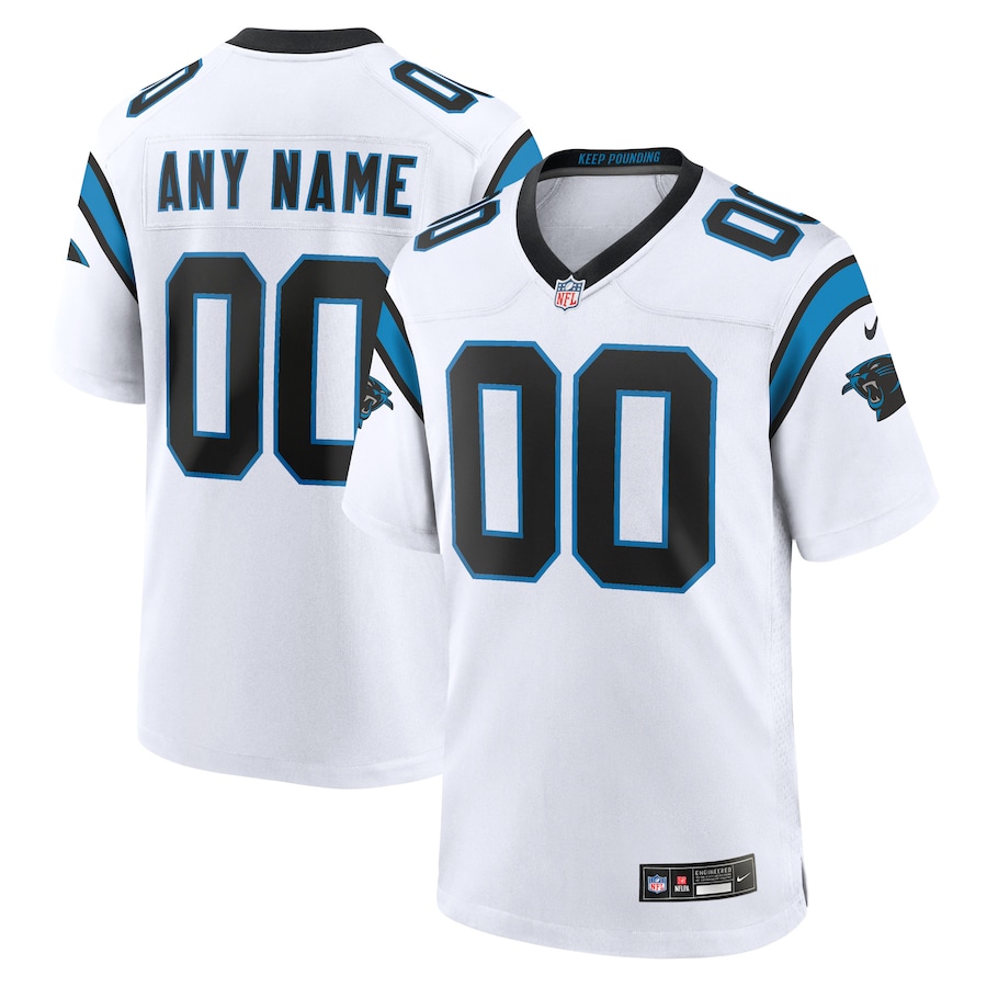 Men's - Carolina Panthers Nike Game Road Custom Jersey Men's - Carolina Panthers Nike Game Road Custom Jersey