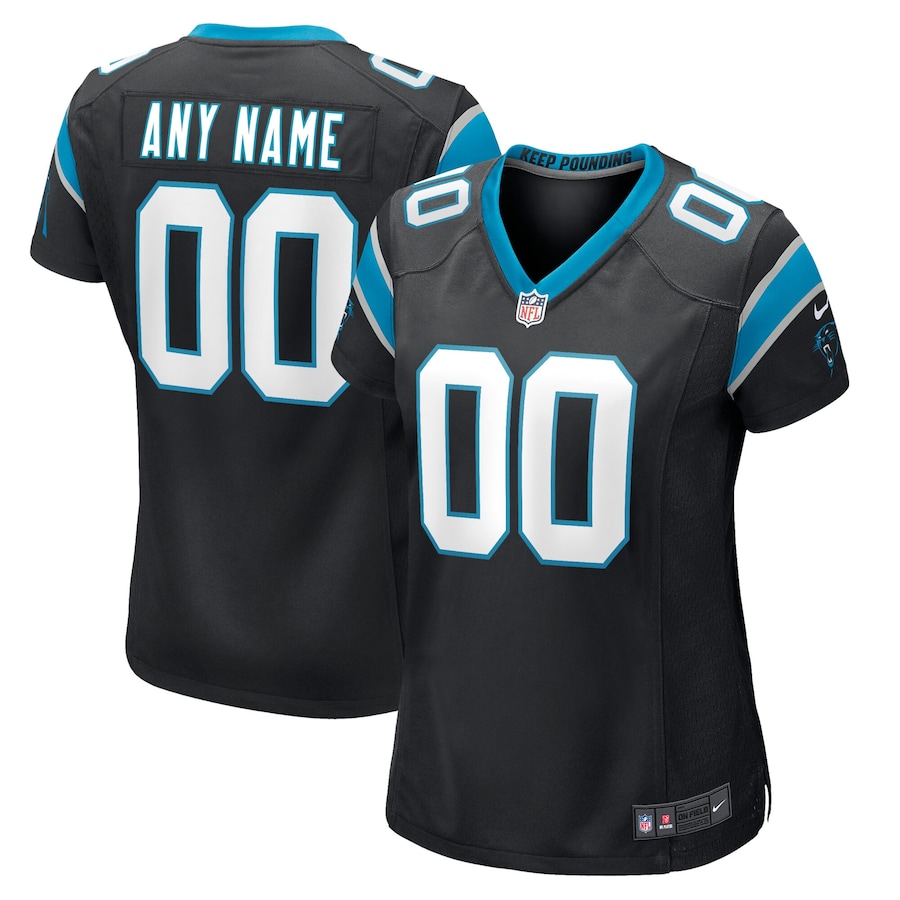 Women's - Carolina Panthers Nike Game Team Colour Custom Jersey