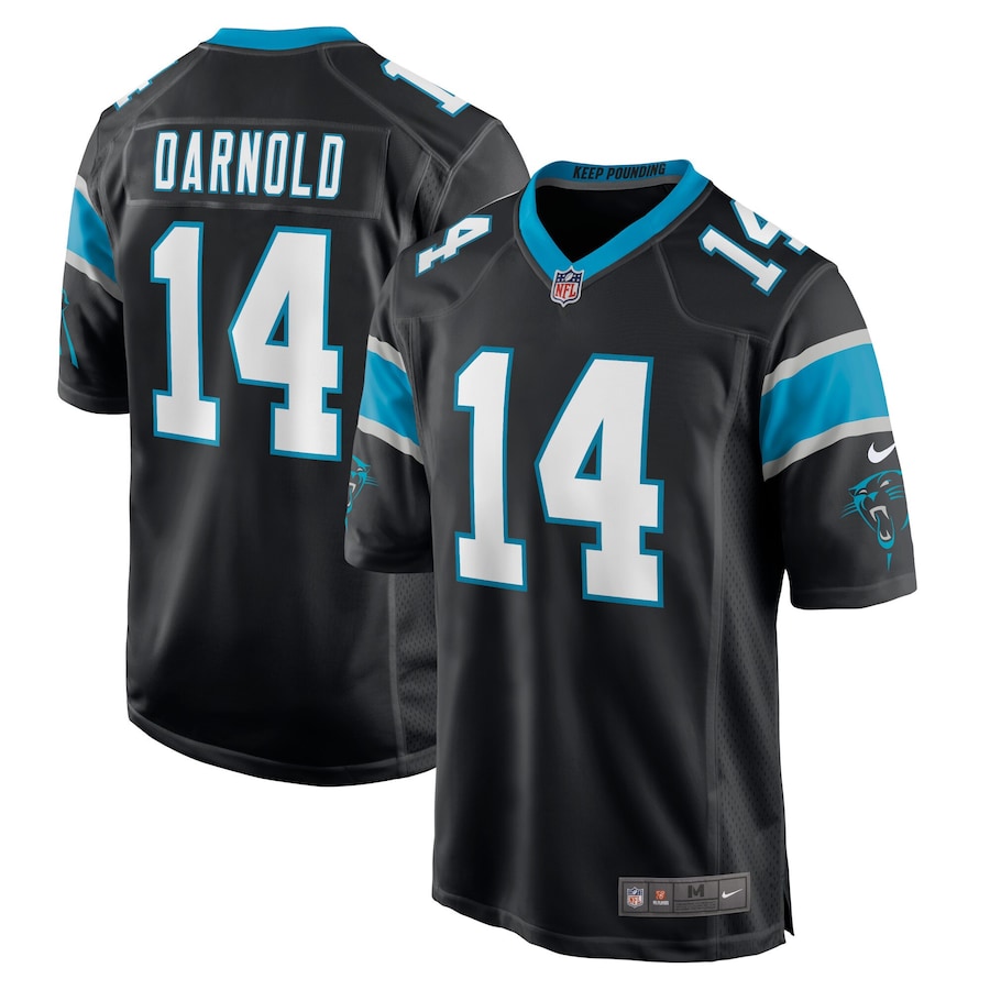 Youth - Carolina Panthers Nike Home Game Black - Sam Darnold Jersey Youth - Carolina Panthers Nike Home Game Black - Sam Darnold Jersey