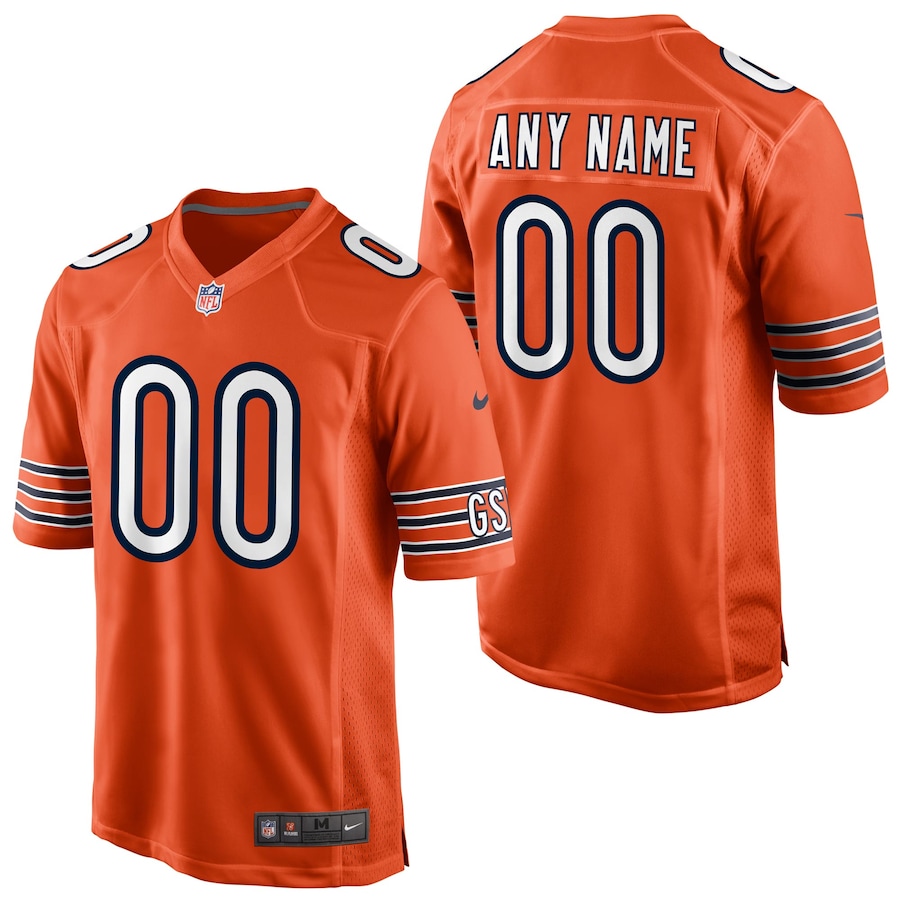 Youth - Chicago Bears Alternate Game Custom Jersey Youth - Chicago Bears Alternate Game Custom Jersey