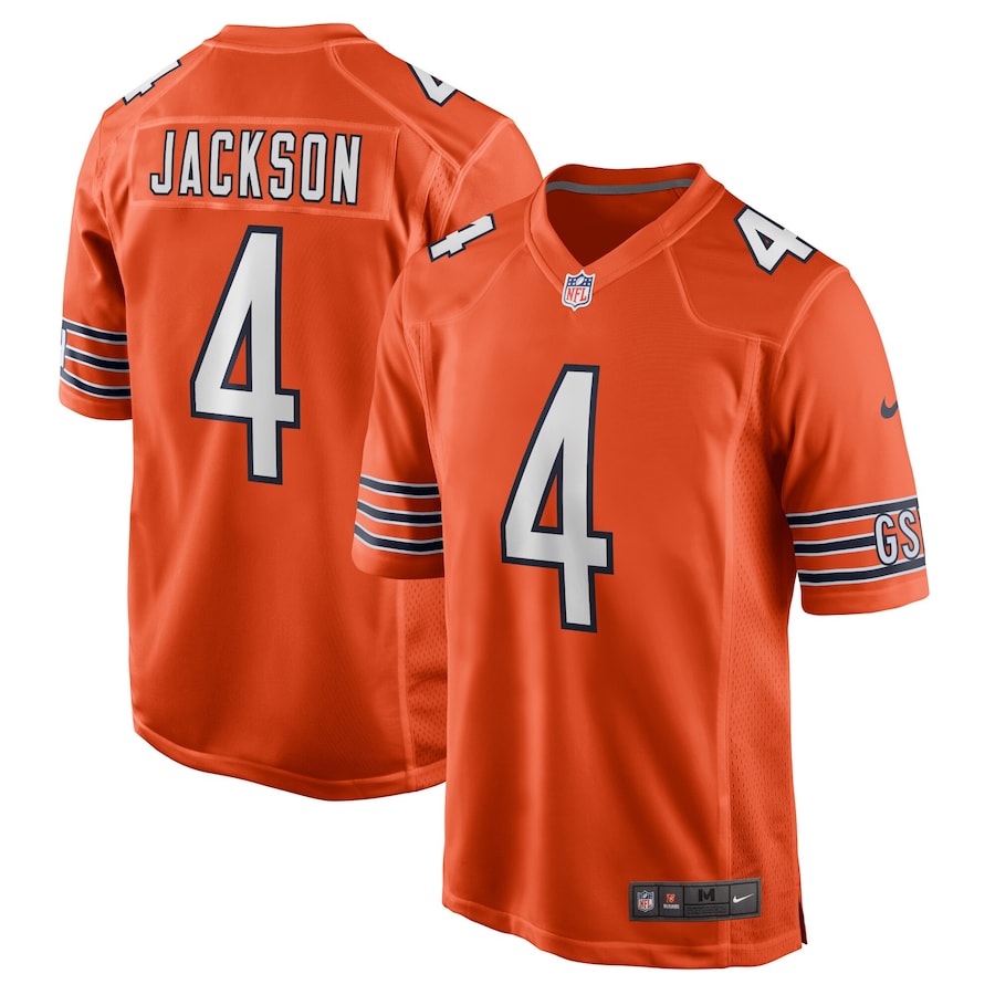 Youth - Chicago Bears Alternate Game Orange - Eddie Jackson Jersey Youth - Chicago Bears Alternate Game Orange - Eddie Jackson Jersey