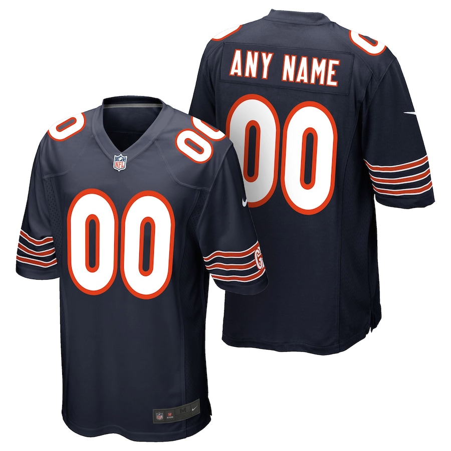 Youth - Chicago Bears Home Game Custom Jersey Youth - Chicago Bears Home Game Custom Jersey