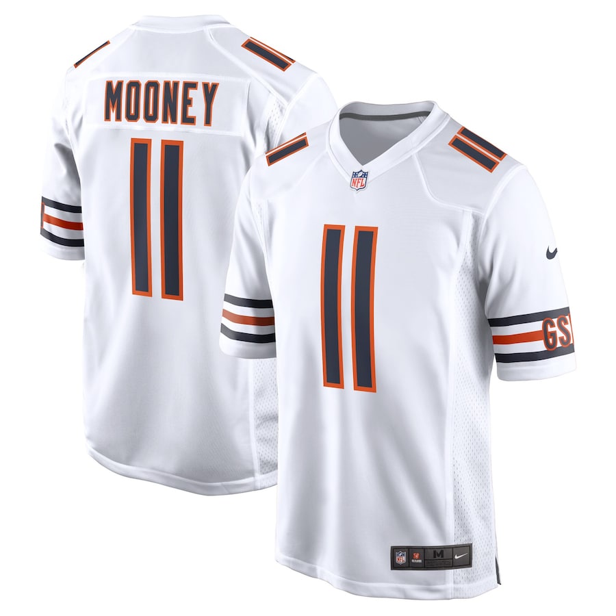 Youth - Chicago Bears Nike Game Road White - Darnell Mooney Jersey Youth - Chicago Bears Nike Game Road White - Darnell Mooney Jersey