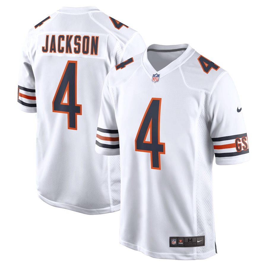 Youth - Chicago Bears Nike Game Road White - Eddie Jackson Jersey Youth - Chicago Bears Nike Game Road White - Eddie Jackson Jersey