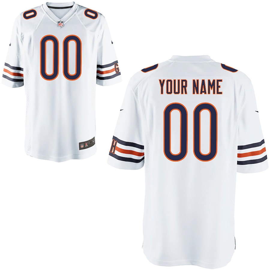 Youth - Chicago Bears Road Game Custom Jersey Youth - Chicago Bears Road Game Custom Jersey