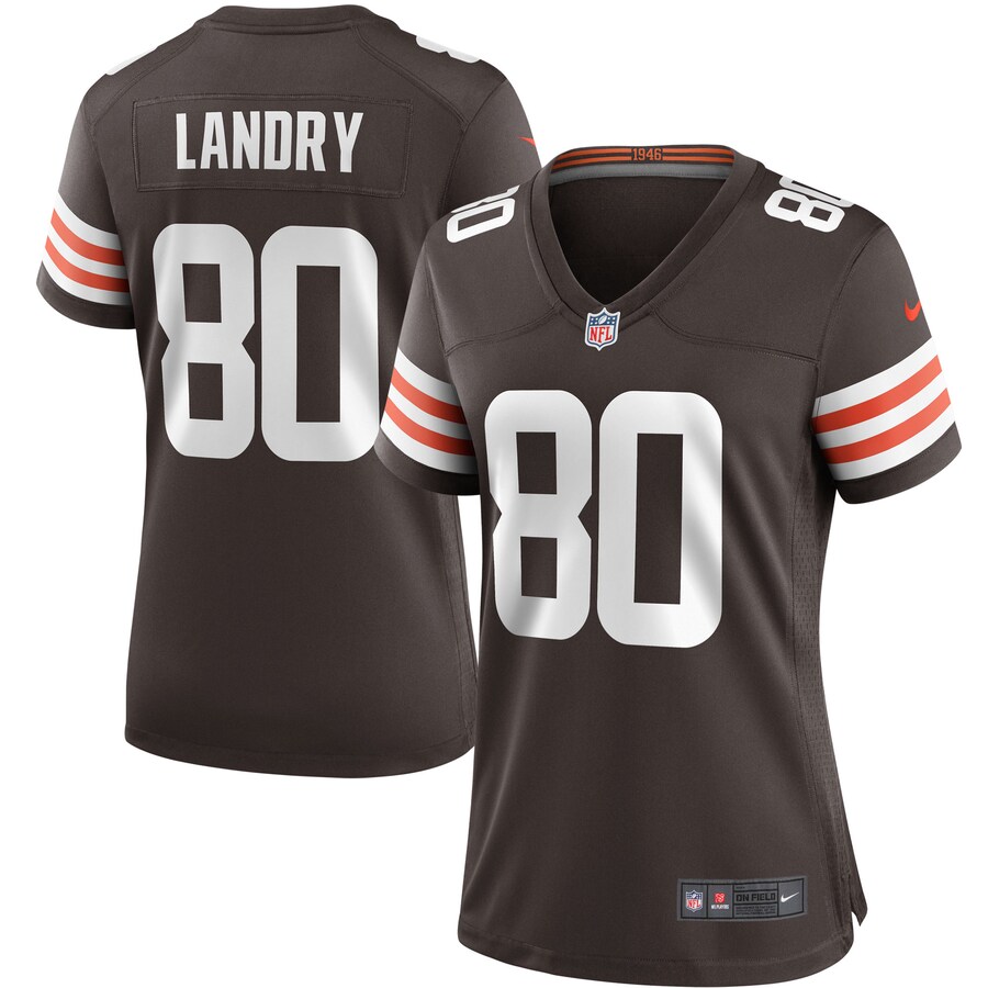 Women's - Cleveland Browns Nike Game Team Colour Seal Brown - Jarvis Landry Jersey Women's - Cleveland Browns Nike Game Team Colour Seal Brown - Jarvis Landry Jersey