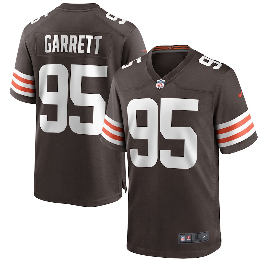 Youth - Cleveland Browns Nike Game Team Colour Seal Brown - Myles Garrett Jersey Youth - Cleveland Browns Nike Game Team Colour Seal Brown - Myles Garrett Jersey
