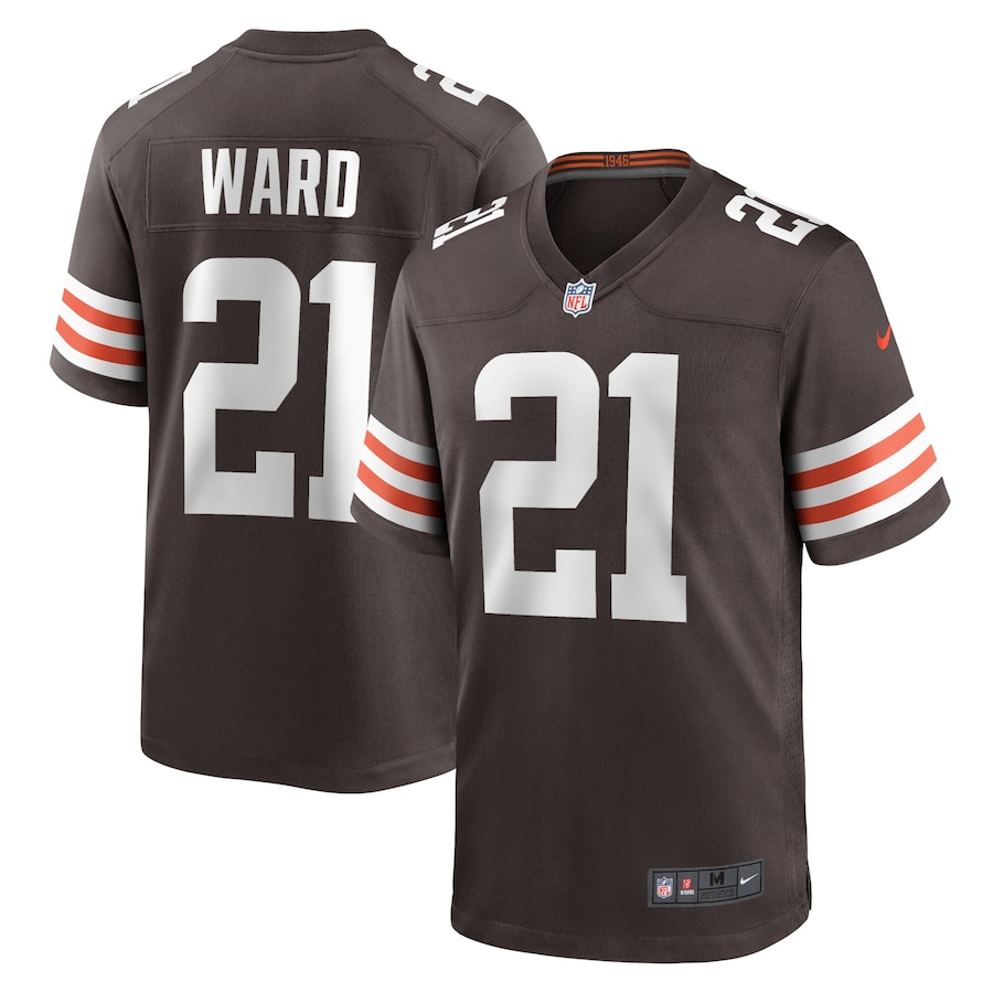 Youth - Cleveland Browns Nike Home Game Brown - Denzel Ward Jersey Youth - Cleveland Browns Nike Home Game Brown - Denzel Ward Jersey