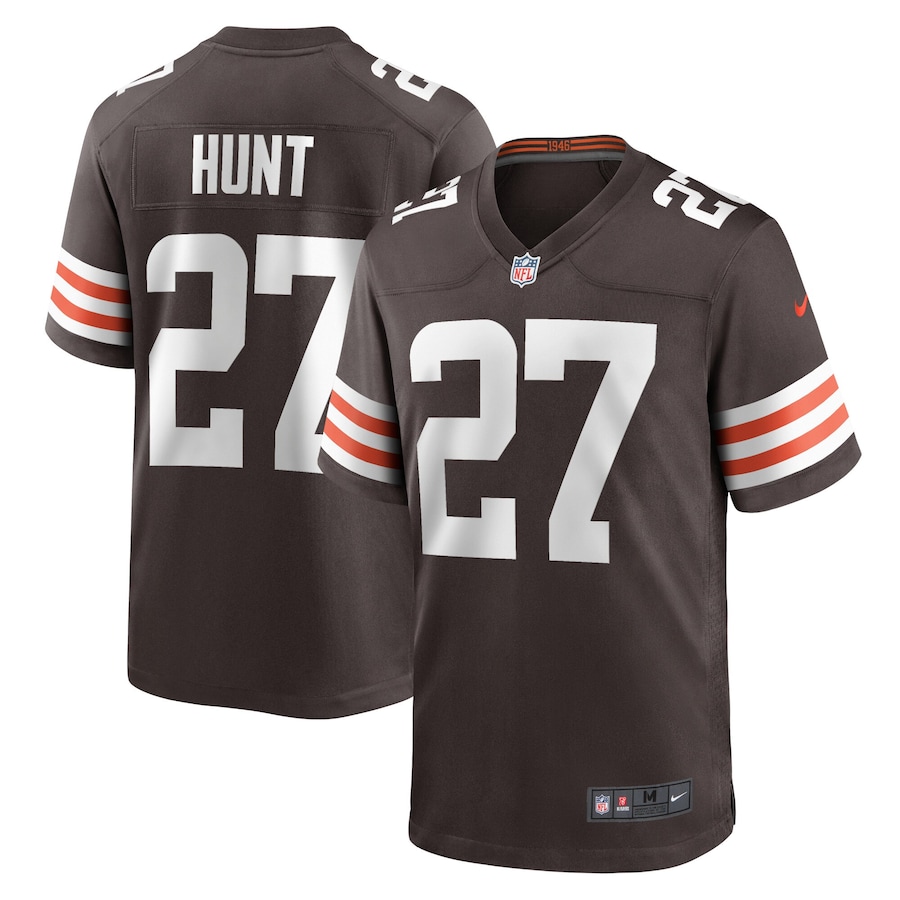 Youth - Cleveland Browns Nike Home Game Brown - Kareem Hunt Jersey Youth - Cleveland Browns Nike Home Game Brown - Kareem Hunt Jersey