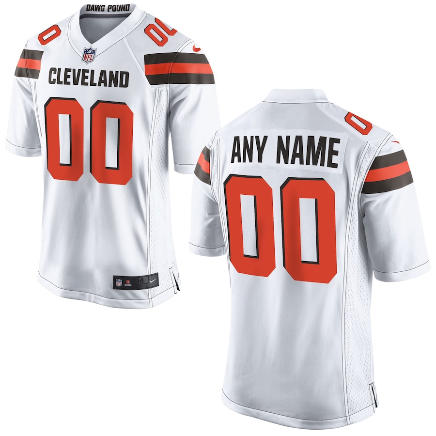 Youth - Cleveland Browns Road Game Custom Jersey Youth - Cleveland Browns Road Game Custom Jersey