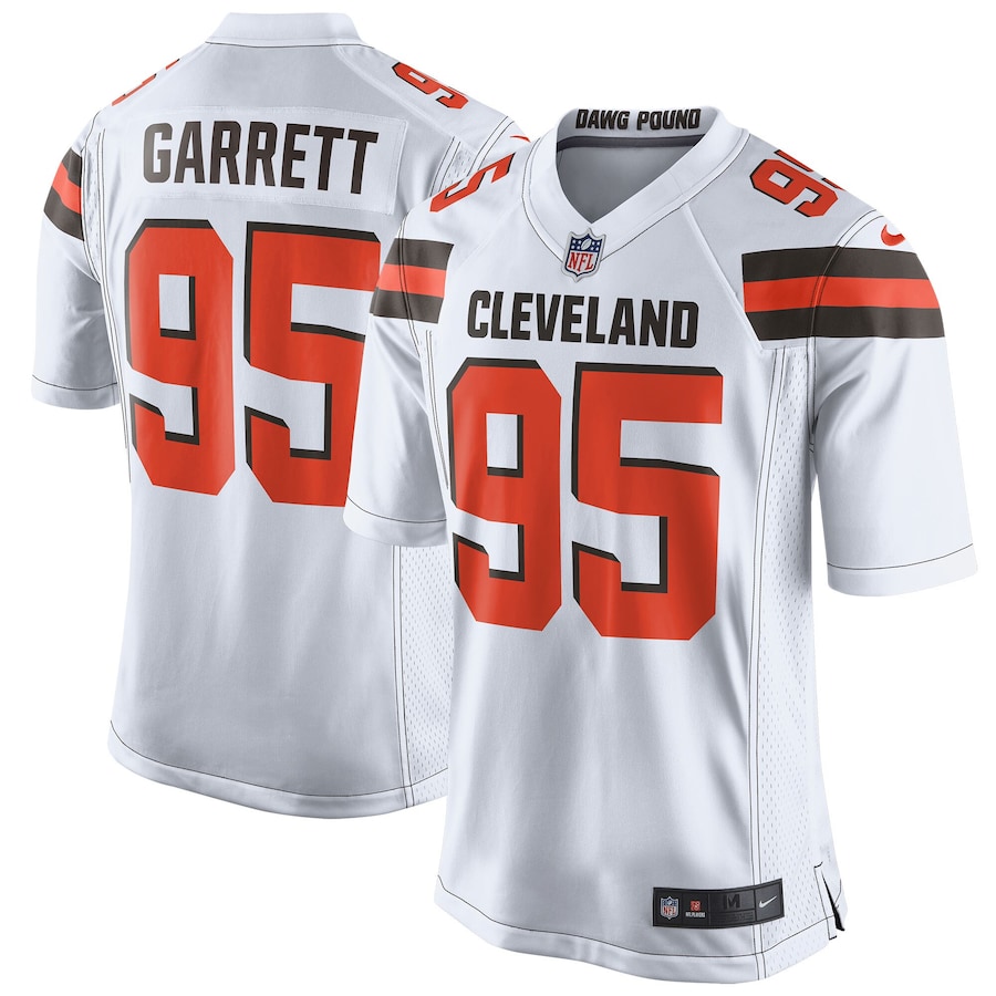 Youth - Cleveland Browns Road Game Myles Garrett Jersey Youth - Cleveland Browns Road Game Myles Garrett Jersey