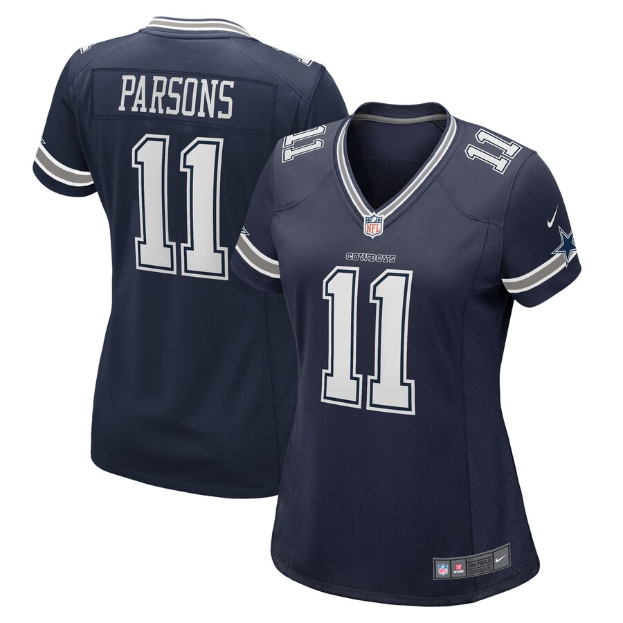Women's - Dallas Cowboys Nike Home Game Team Colour Navy - Micah Parsons Jersey Women's - Dallas Cowboys Nike Home Game Team Colour Navy - Micah Parsons Jersey