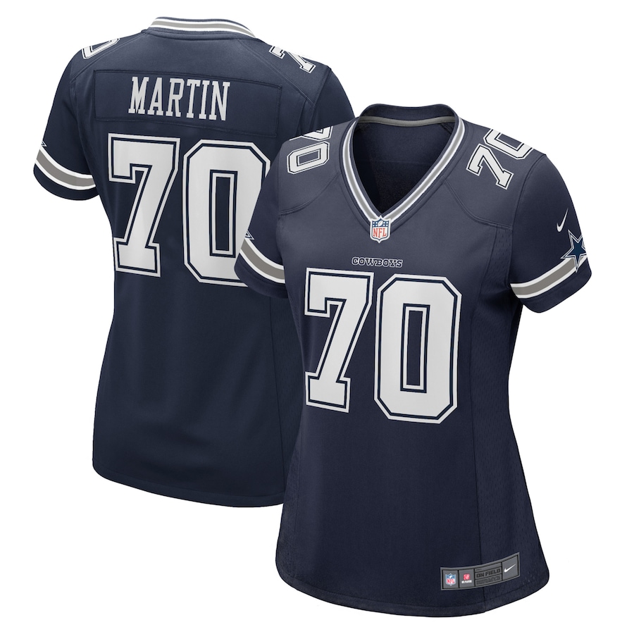 Women's - Dallas Cowboys Nike Home Game Team Colour Navy - Zack Martin Jersey