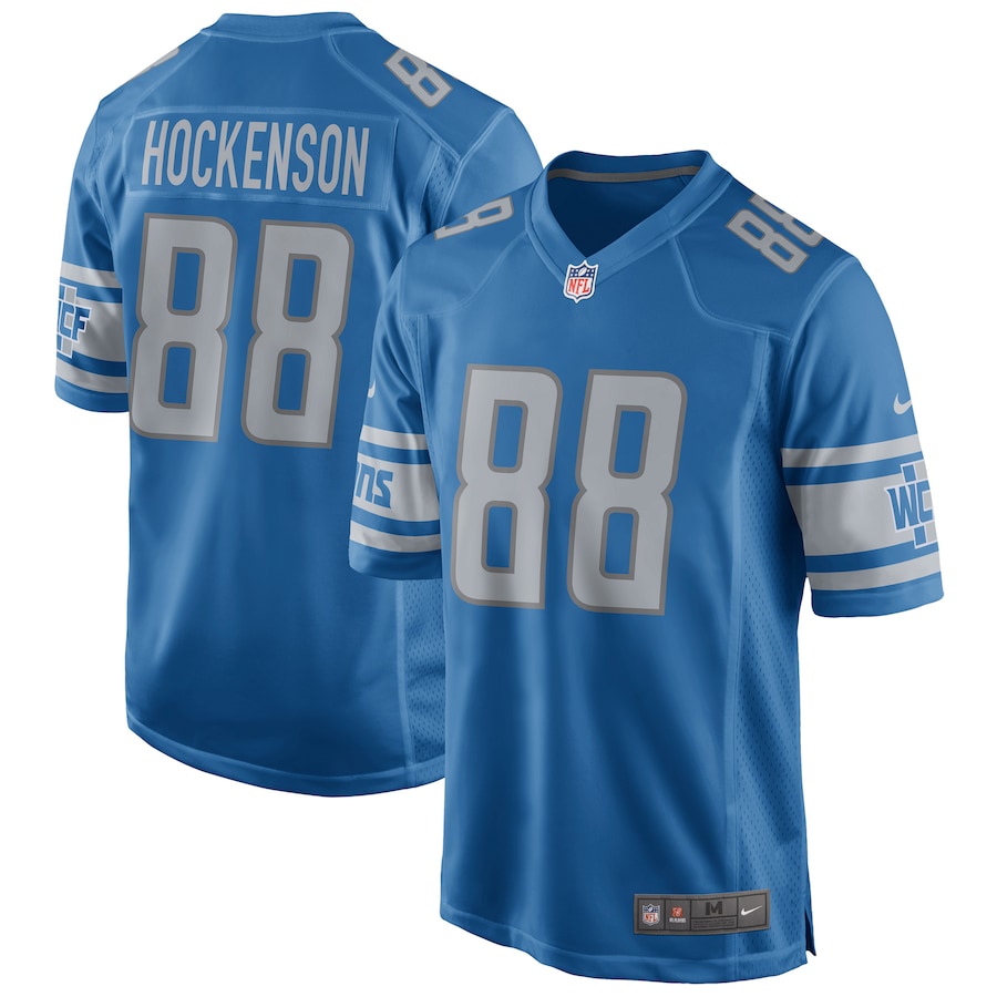 Youth - Detroit Lions Home Game T.J. Hockenson Jersey
