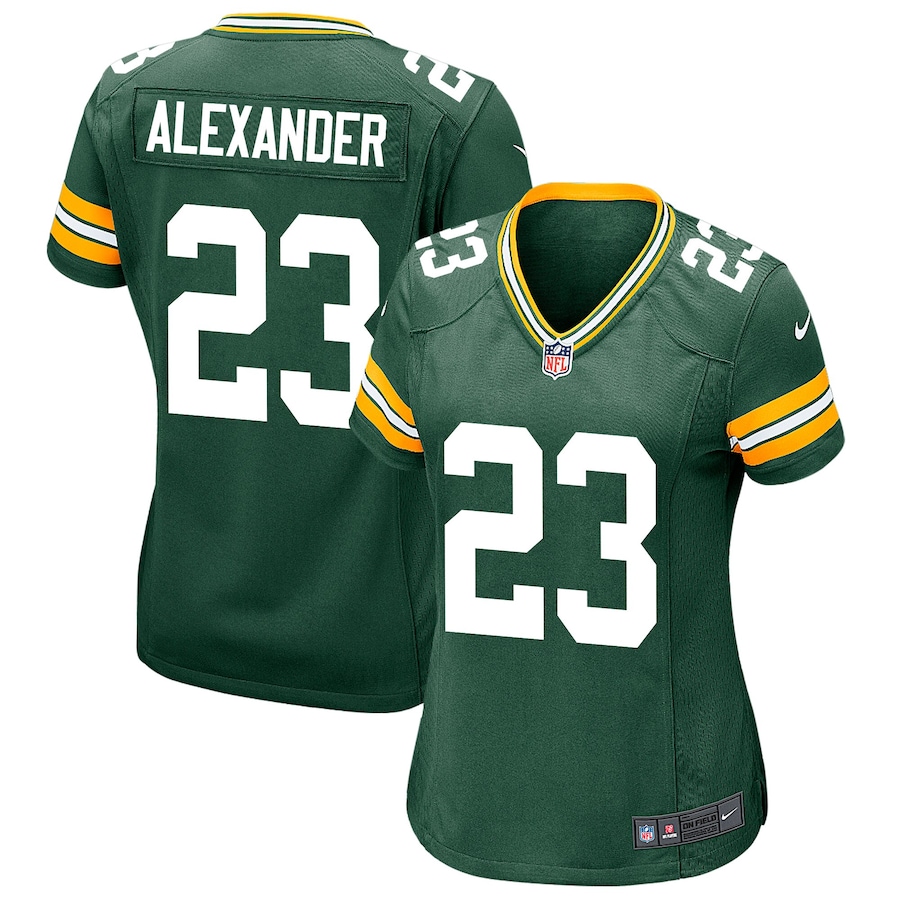 Women's - Green Bay Packers Home Game Jaire Alexander Jersey