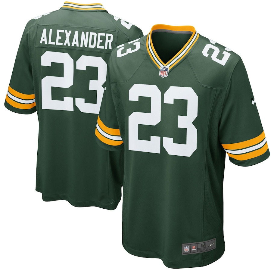 Youth - Green Bay Packers Home Game Jaire Alexander Jersey