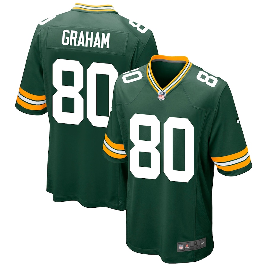 Youth - Green Bay Packers Home Game Jimmy Graham Jersey