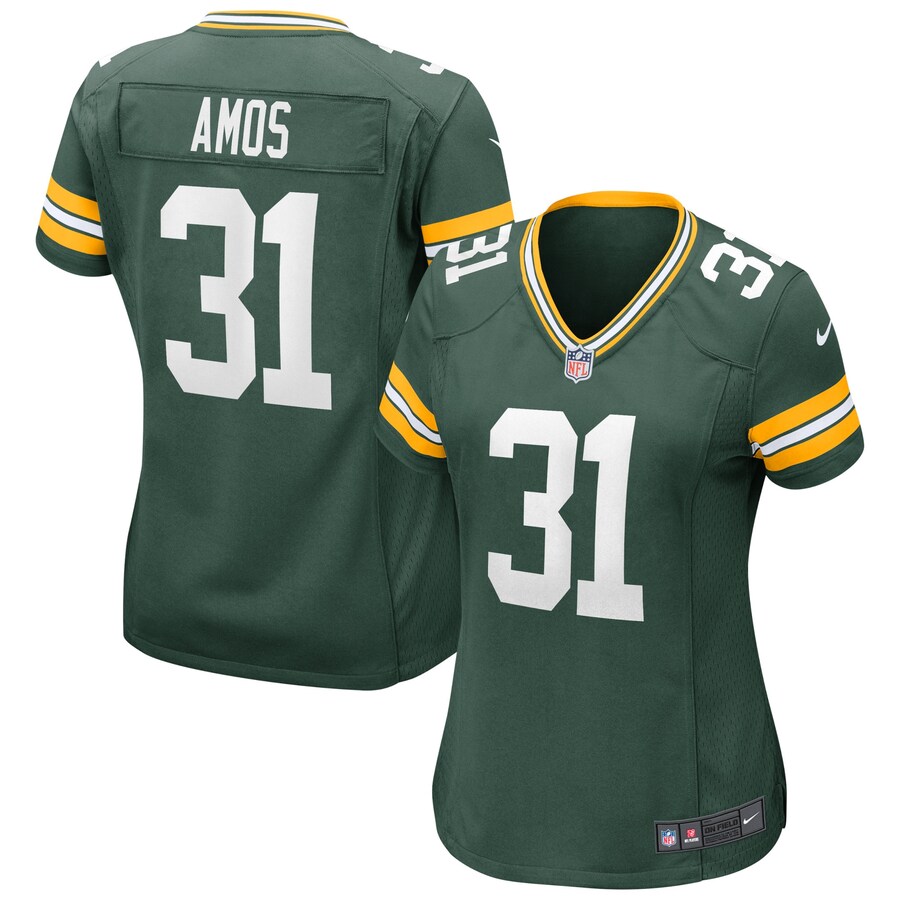 Women's - Green Bay Packers Nike Home Game Green - Adrian Amos Jersey Women's - Green Bay Packers Nike Home Game Green - Adrian Amos Jersey