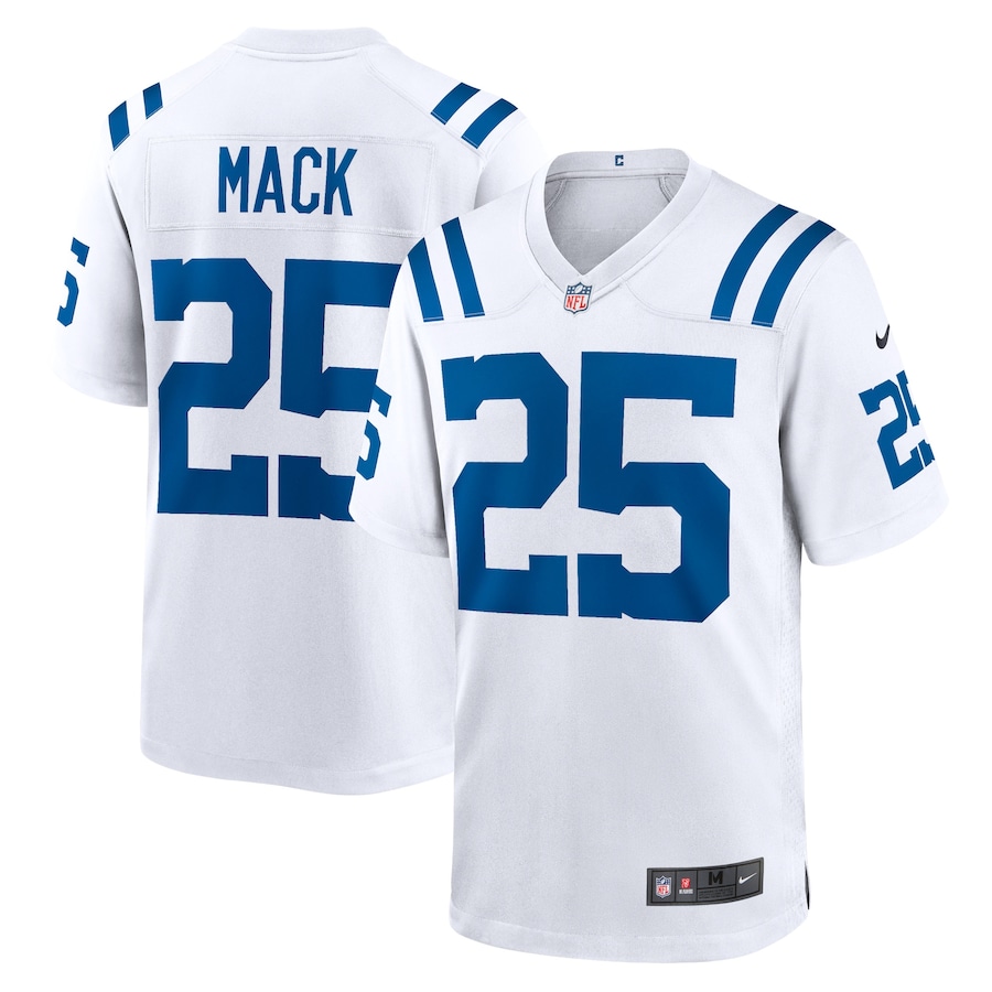 Youth - Indianapolis Colts Nike Game Road White - Marlon Mack Jersey Youth - Indianapolis Colts Nike Game Road White - Marlon Mack Jersey
