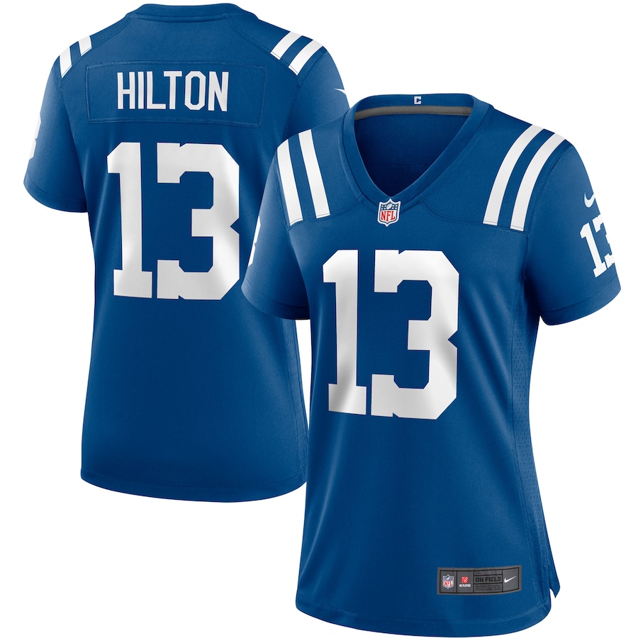 Women's - Indianapolis Colts Nike Game Team Colour Gym Blue - T.Y Hilton Jersey Women's - Indianapolis Colts Nike Game Team Colour Gym Blue - T.Y Hilton Jersey