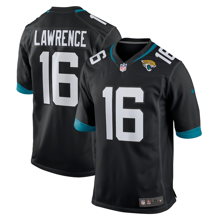 Youth - Jacksonville Jaguars Nike Alternate Game Black - Trevor Lawrence Jersey