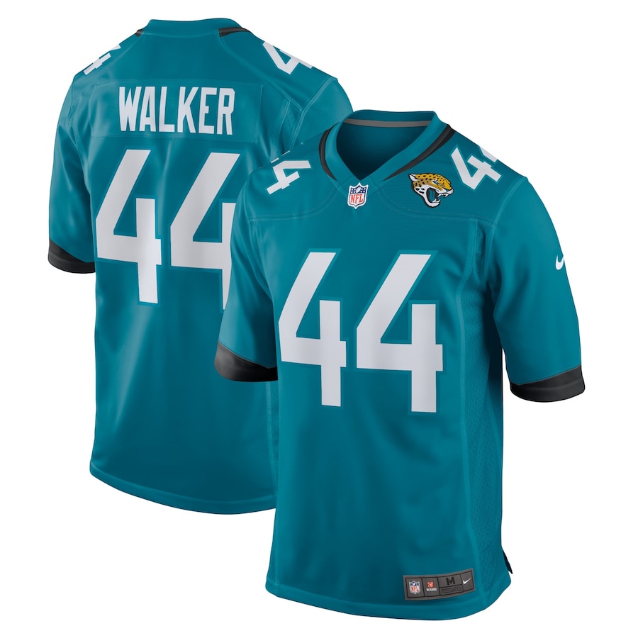 Youth - Jacksonville Jaguars Nike Home Game Team Teal - Travon Walker Jersey