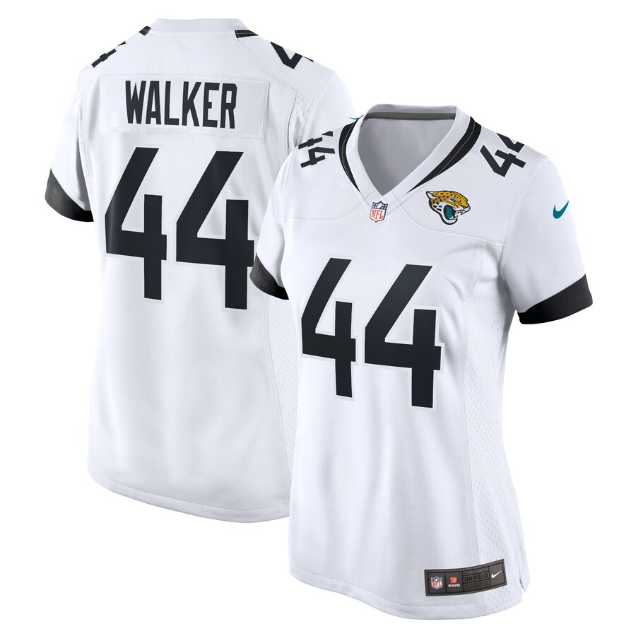 Women's - Jacksonville Jaguars Nike Road Game White - Travon Walker Jersey Women's - Jacksonville Jaguars Nike Road Game White - Travon Walker Jersey