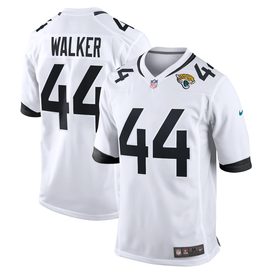 Youth - Jacksonville Jaguars Nike Road Game White - Travon Walker Jersey