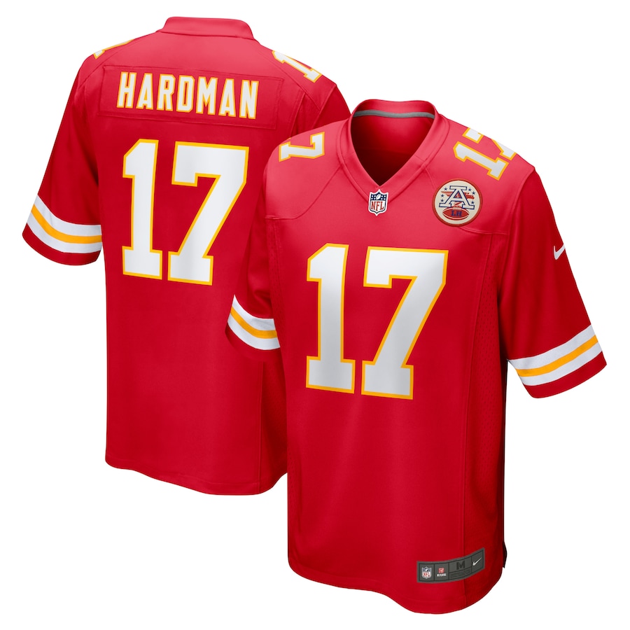 Youth - Kansas City Chiefs Nike Home Game Red - Mecole Hardman Jersey Youth - Kansas City Chiefs Nike Home Game Red - Mecole Hardman Jersey