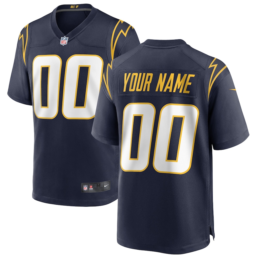 Youth - Los Angeles Chargers Nike Game Alternate Custom Jersey