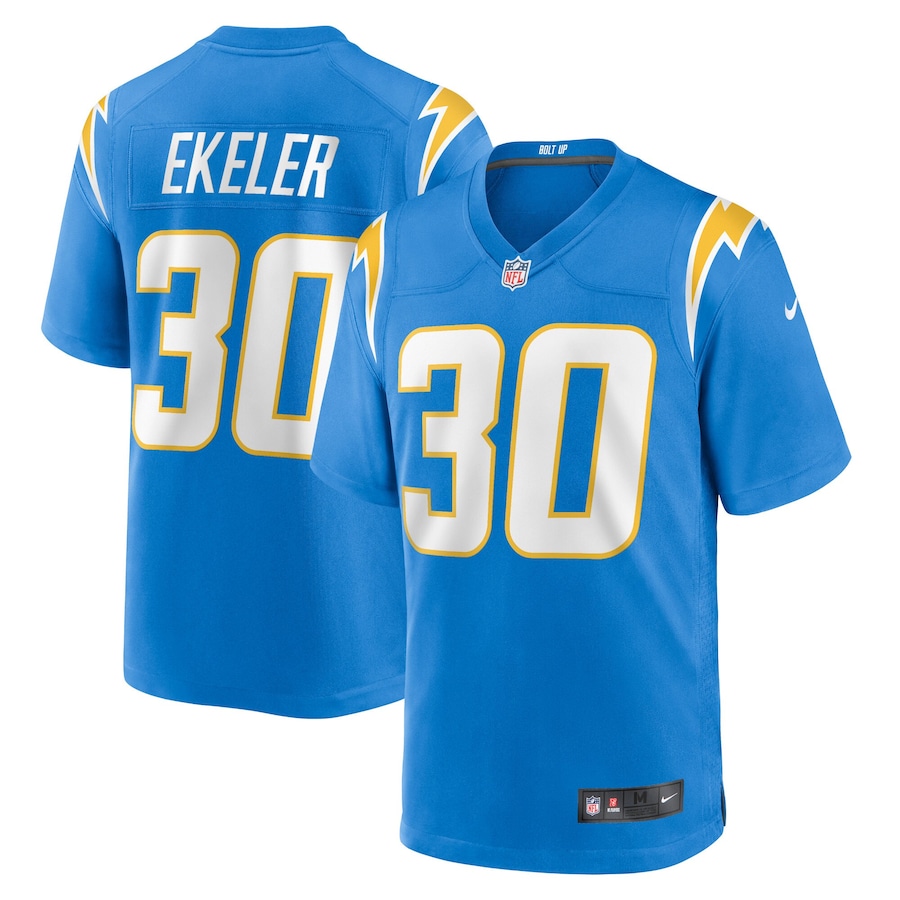 Youth - Los Angeles Chargers Nike Home Game Powder Blue - Austin Ekeler Jersey