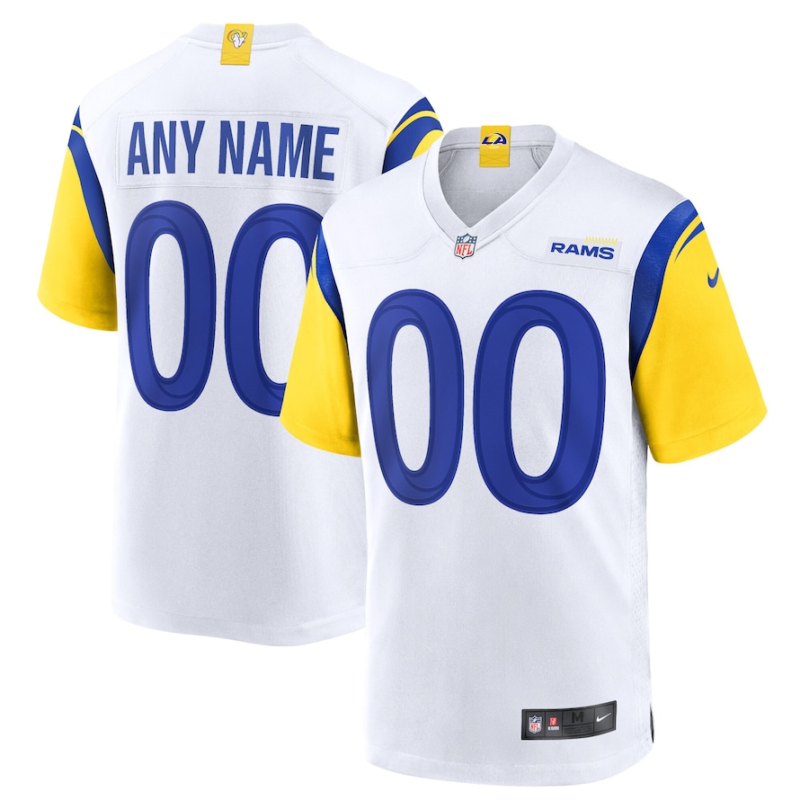 Men's - Los Angeles Rams Nike Game Alternate Custom Jersey