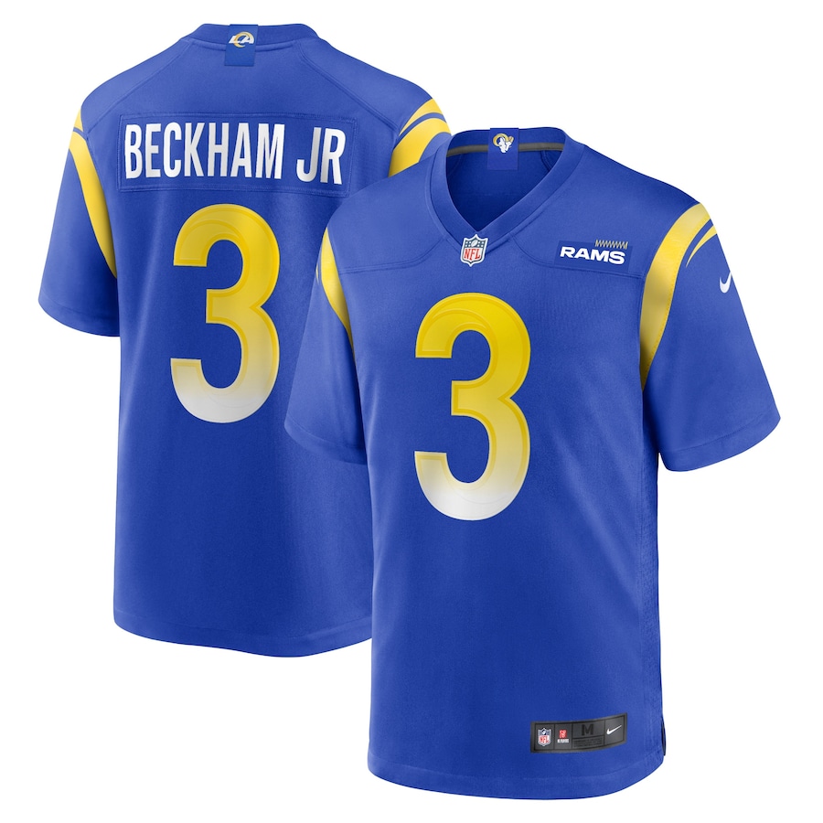 Youth - Los Angeles Rams Nike Home Game Royal - Odell Beckham Jr Jersey