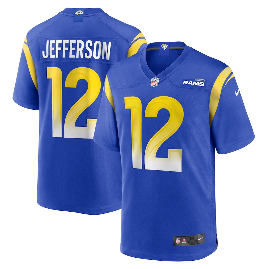 Youth - Los Angeles Rams Nike Home Game Royal - Van Jefferson Jersey