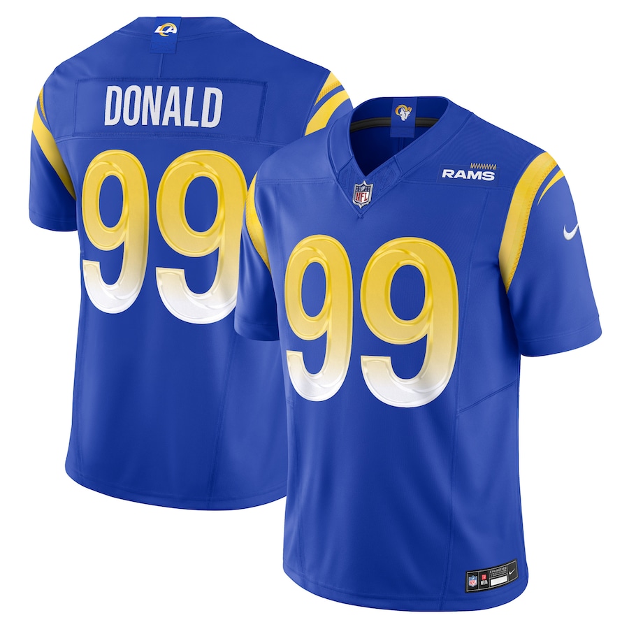 Men's - Los Angeles Rams Nike Home Limited Aaron Donald Jersey