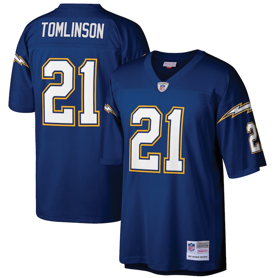 Men's - Mitchell & Ness LaDainian Tomlinson Navy San Diego Chargers Retired Player Legacy Replica Jersey