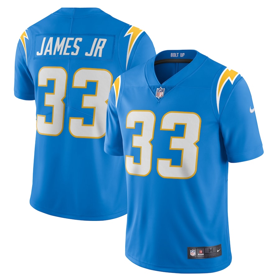 Men's - Nike Derwin James Powder Blue Los Angeles Chargers Vapor Limited Jersey