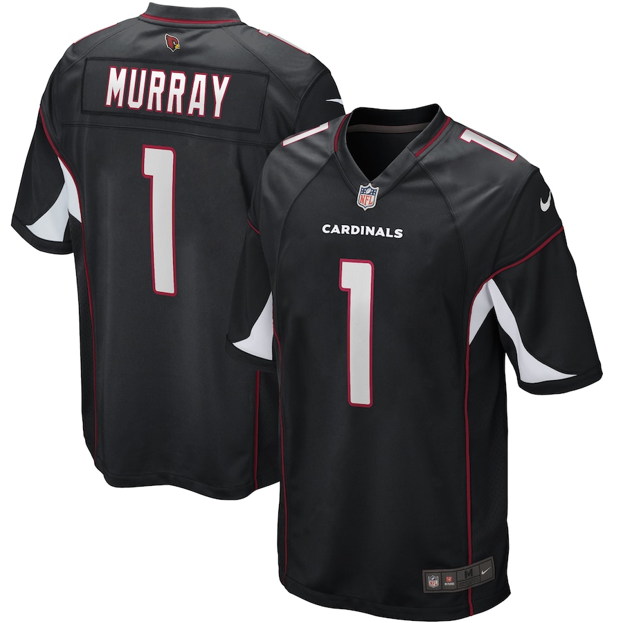 Men's - Nike Kyler Murray Black Arizona Cardinals Alternate Game Jersey