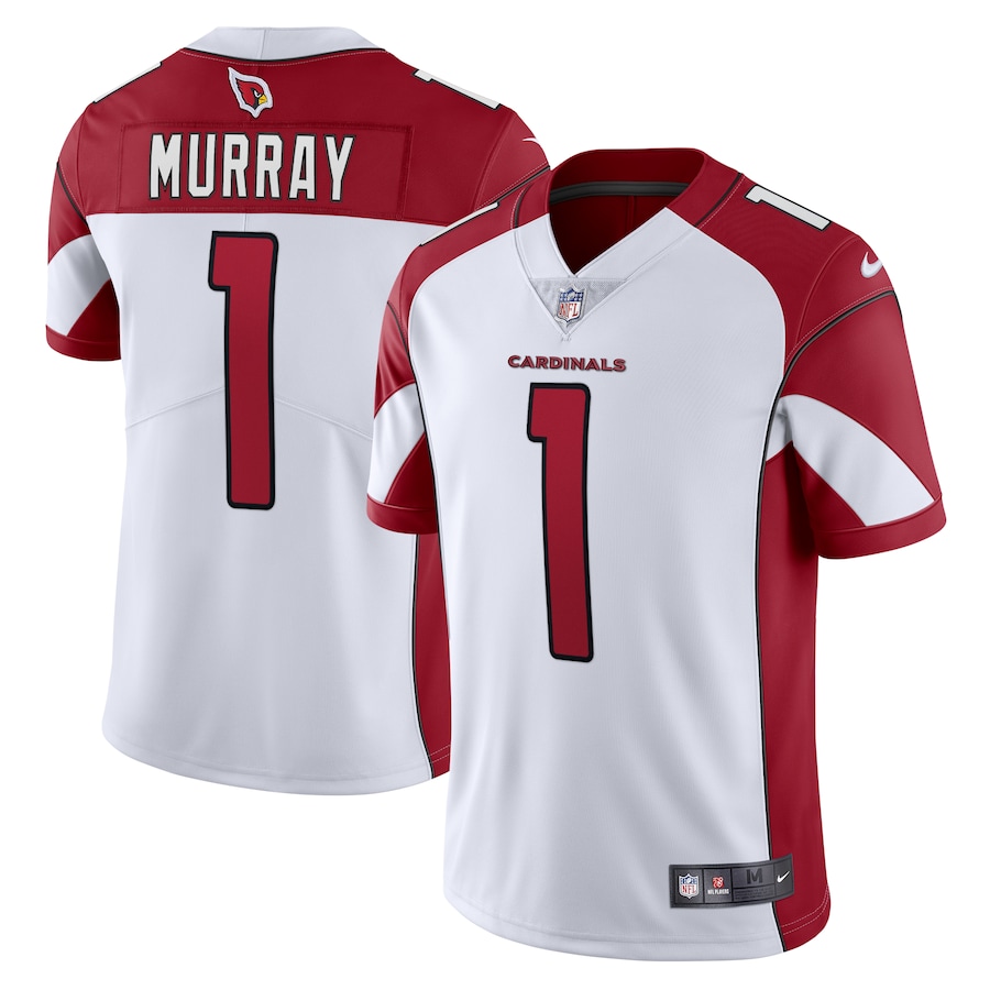 Men's - Nike Kyler Murray White Arizona Cardinals Vapor Limited Jersey